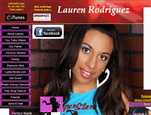 Tablet Screenshot of lauren4ever.com